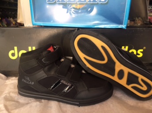 sepatu sekolah boots laki laki perempuan sd smp keren DALLAS