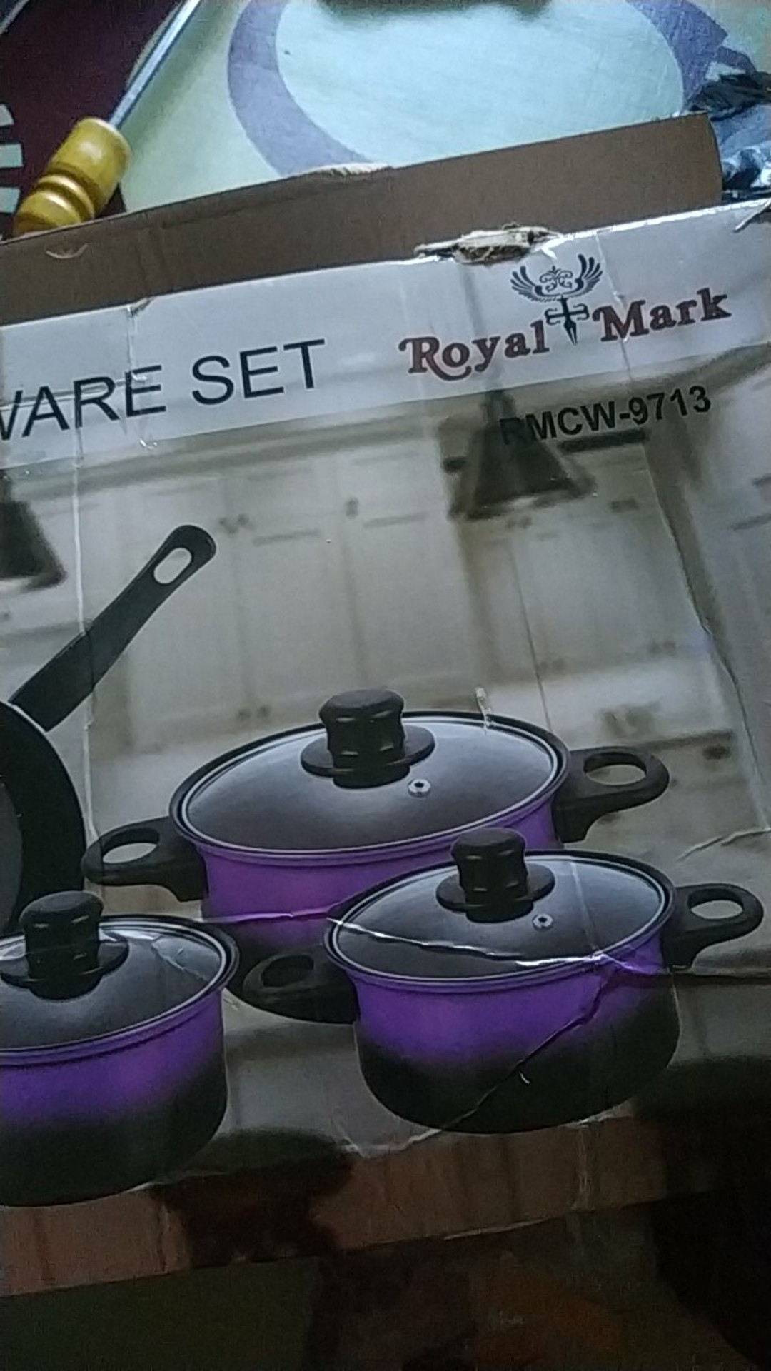 Panci Set Lengkap Isi 13 Pcs  Cookware Merk Tri J Bahan Istimewa Anti Lengket