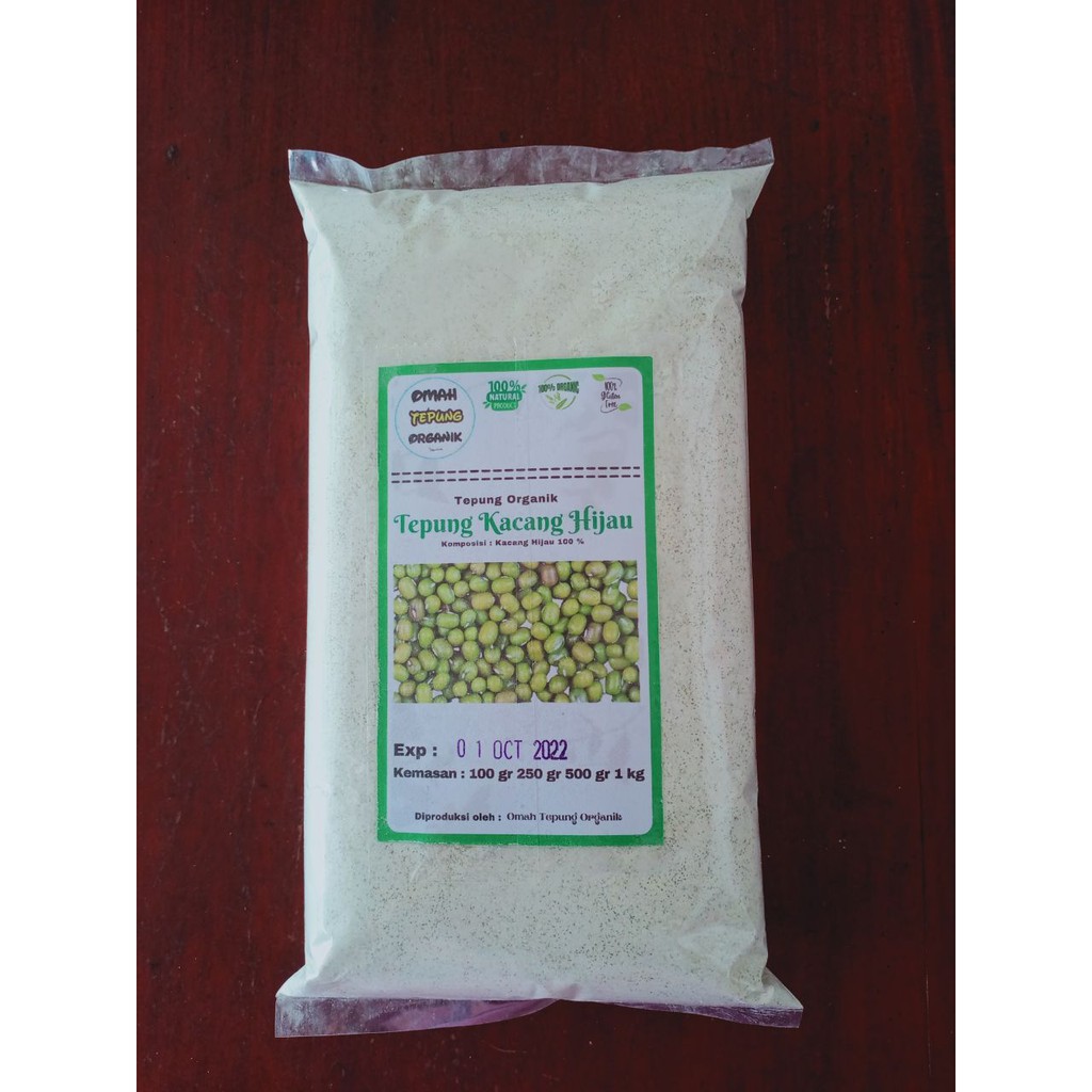 

Tepung KACANG HIJAU Organik / Green Bean Powder kemasan 250 gram