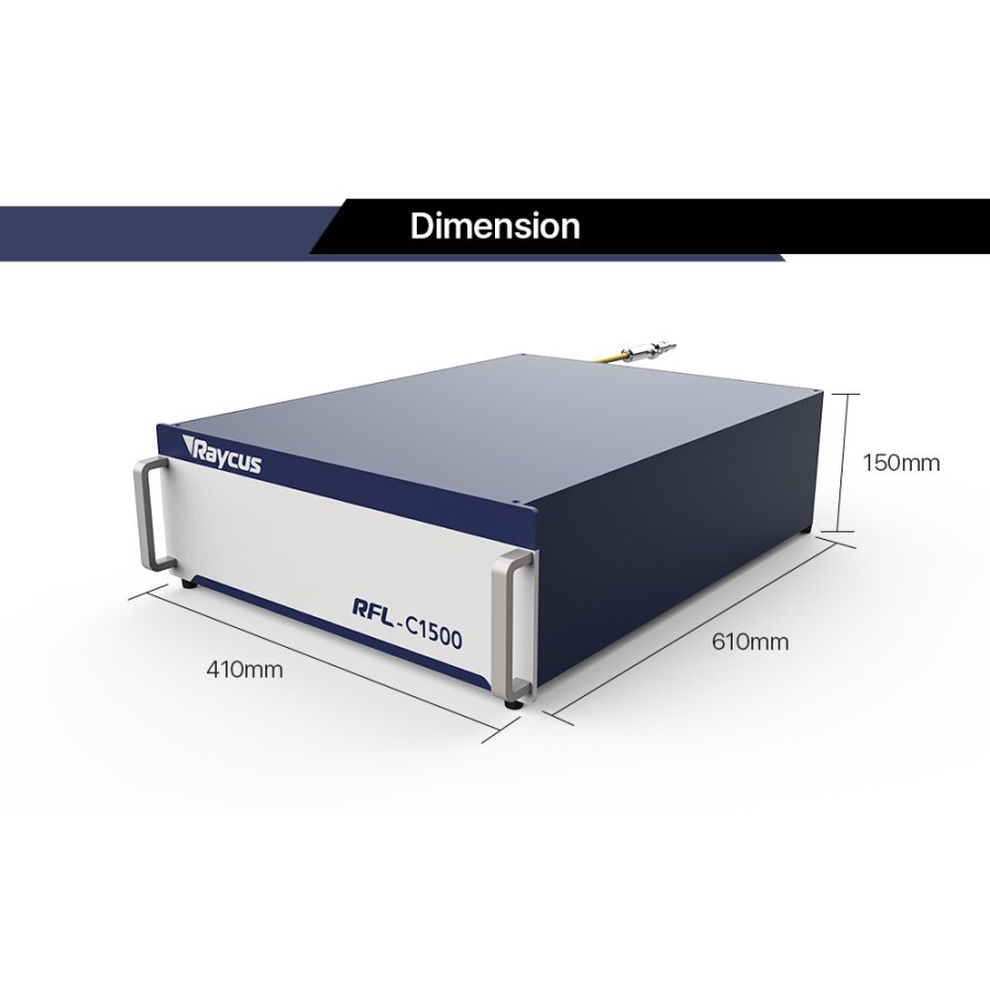Original Raycus Fiber Laser Cutting 1500 Watt Source RFL-C1500
