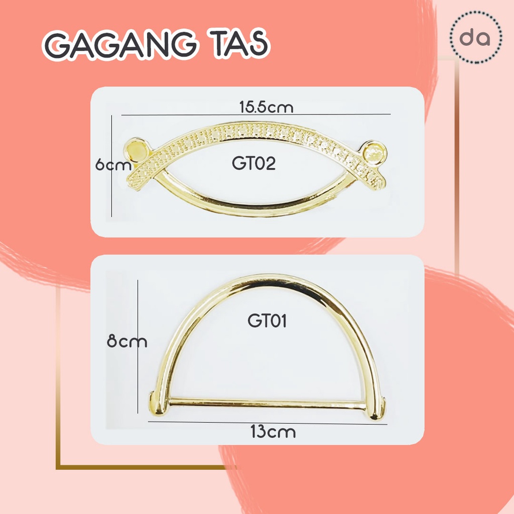 GAGANG TAS HANDLE VARIASI PLASTIK PER KODI