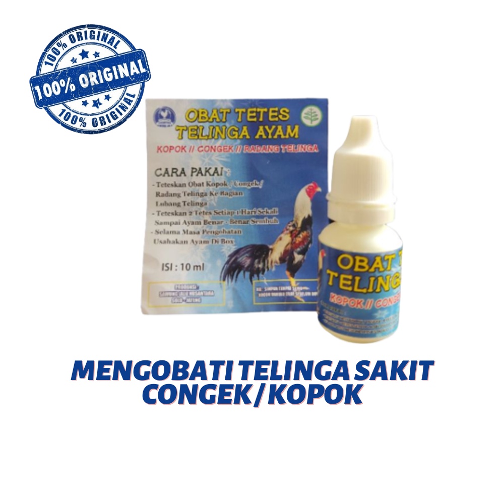 Obat Tetes telinga ayam sawoeng produk