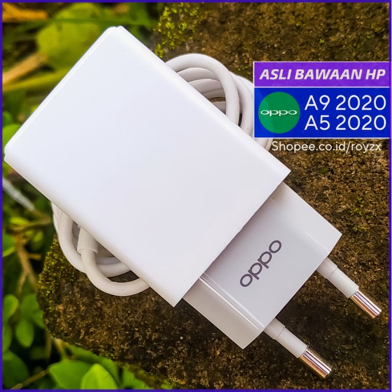 CHARGER CAS CASAN HP OPPO A5/A9 2020 Type C Original Ori Bawaan
