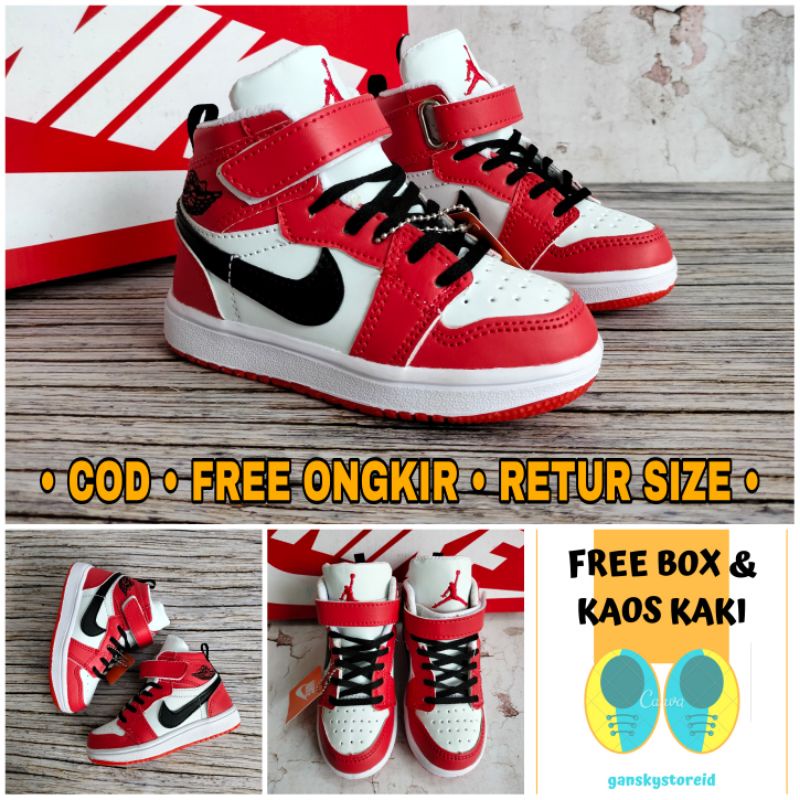 SEPATU JORDAN ANAK LAKI LAKI PREMIUM HIGH QUALITY SEPATU NIKE ANAK