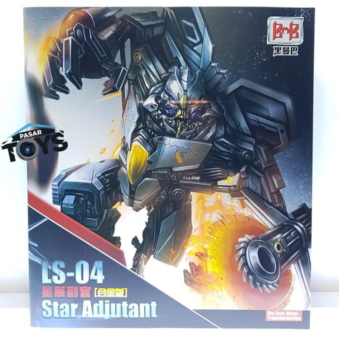 BEST SELLER LS-04S STAR ADJUTANT BLACKMAMBA AKA STARSCREAM OVERSIZE LS04S HAPPY SHOPING