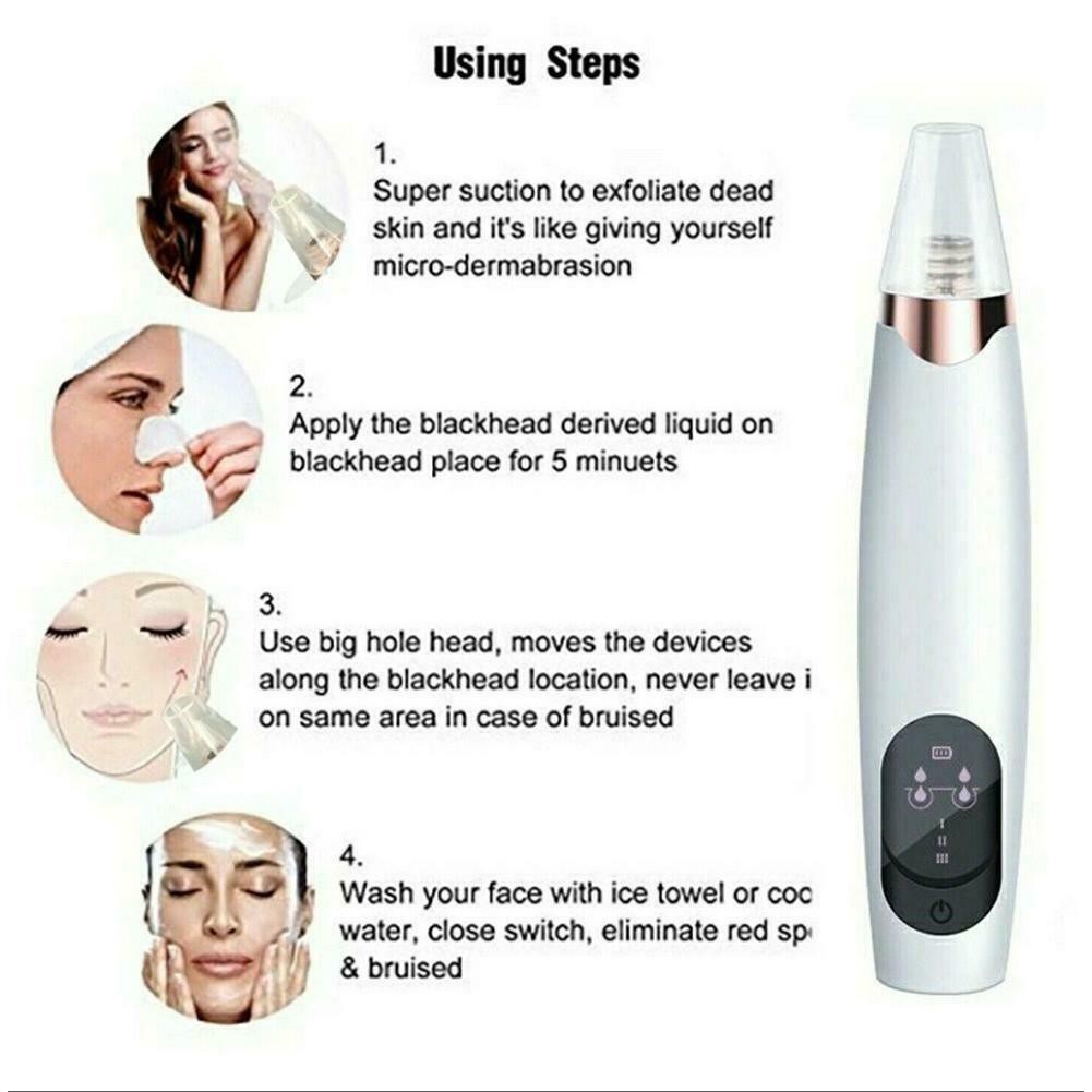 BEAUTY JAYA - BISA COD - Alat Penyedot Komedo dan Jerawat - Vakum Komedo /Alat Komedo Facial /Alat Sedot Komedo