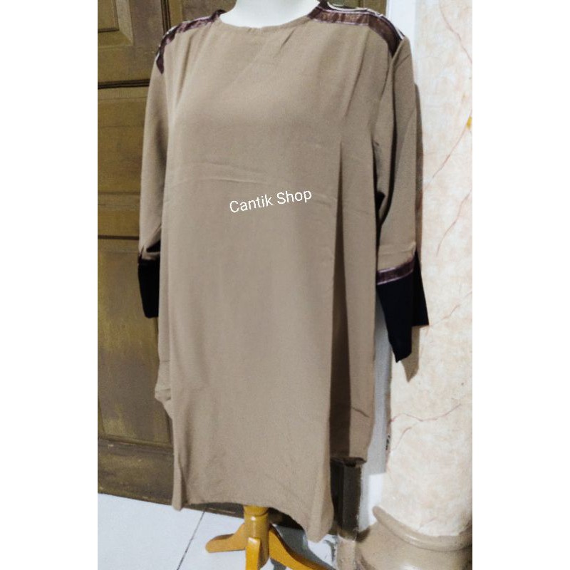Semi Gamis | Pakaian Blouse Wanita Coklat