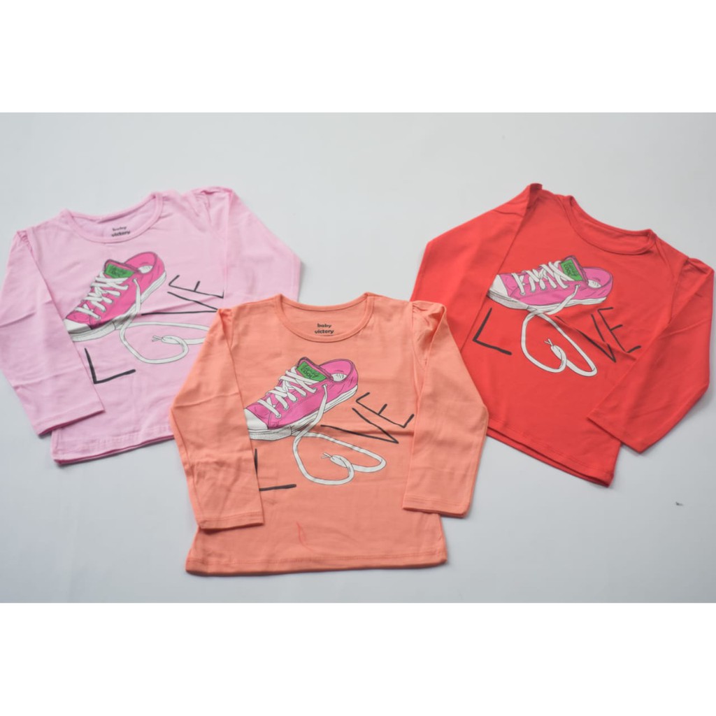 kaos anak baby victory umur 1-3 tahun cewe dan cowo-1