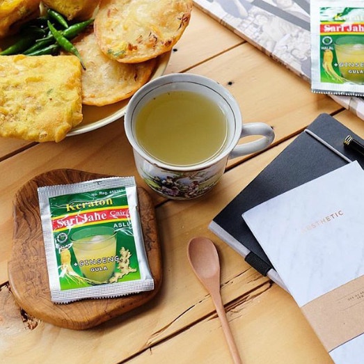 

sari jahe keraton cair asli isi 12 sachet (BERKUALITAS)