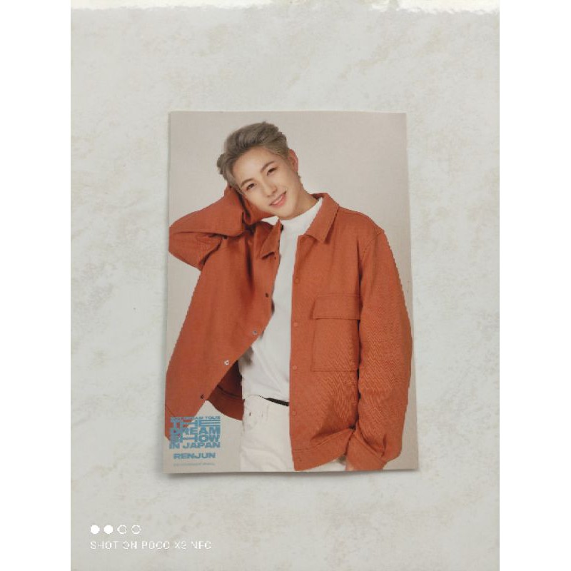 

Postcard The Dream Show Japan Renjun