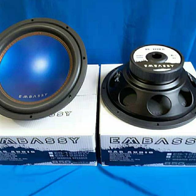 SUBWOOFER EMBASSY 1228C DIAMETER 12 INCH