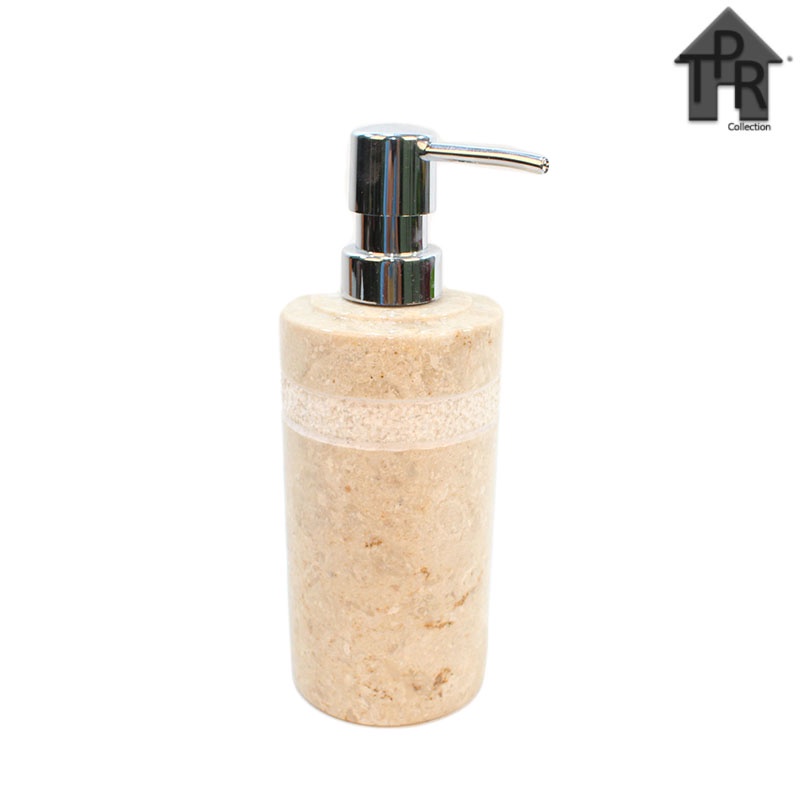 Marmer - Tempat shampoo / sabun cair / dispenser batu marmer - T20