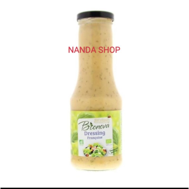 

BIONOVA organic french dressing 300gr