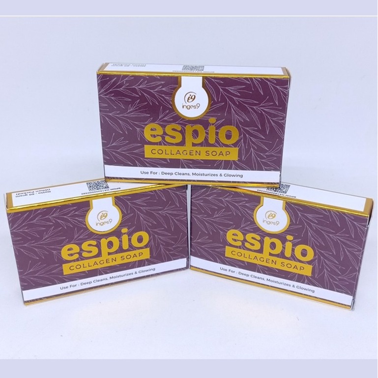 ESPIO WHITENING SOAP / SABUN PEMUTIH BADAN DAN WAJAH ESPIO / Sabun Colagen BPOM /Katumbiri