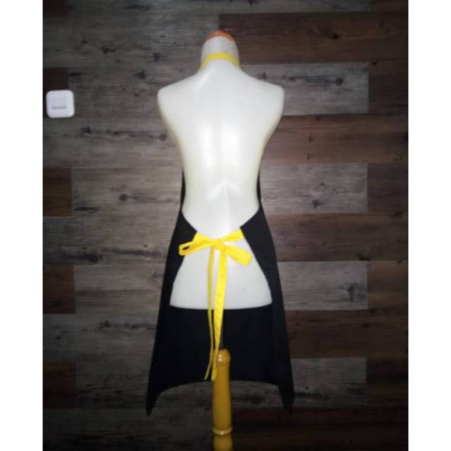 Celemek apron kombinasi lis Celemek masak Celemek dapur
