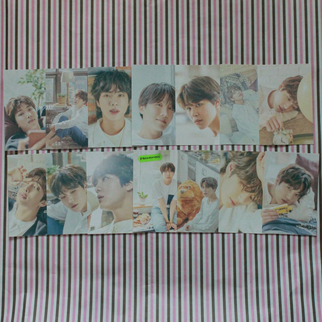 BTS - Oneul Japan Exhibition Postcard Photocard Jungkook Jimin V Suga Jin Jhope Rapmon
