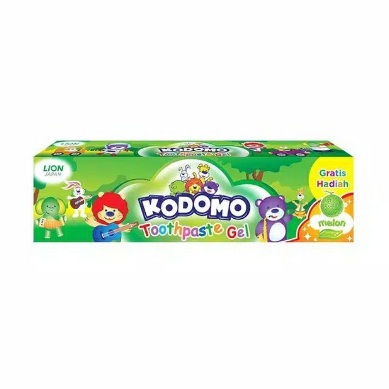 Kodomo Pasta Gigi Gel 45gr / Odol Anak