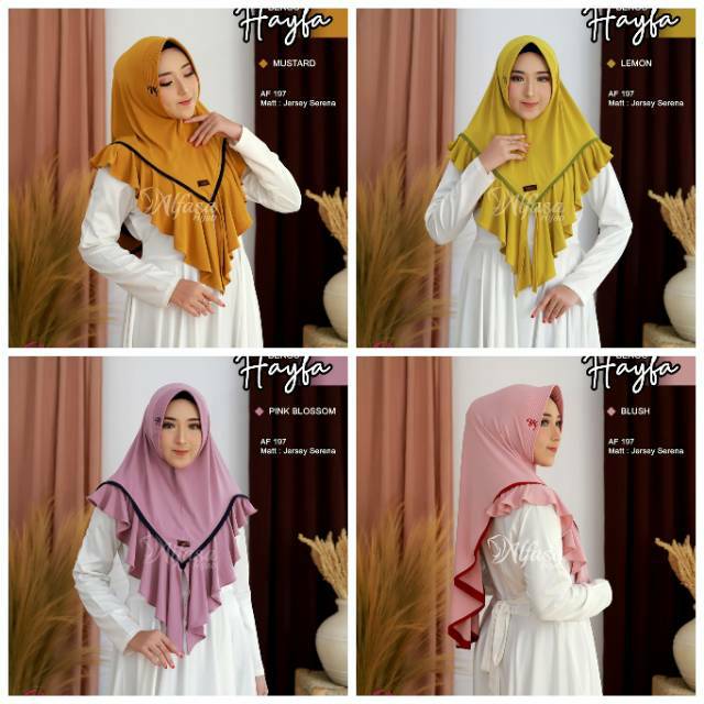 hijab couple ibu anak hayfa ori alfasa hijab