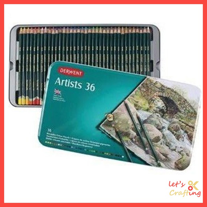 

Pensil Warna Darwent Artist Color Pencil 36 Colours