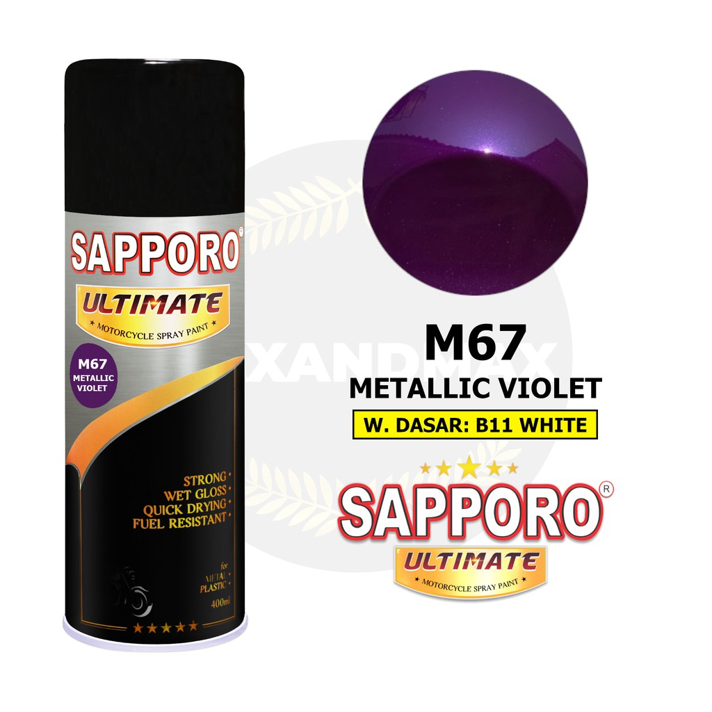 SAPPORO ULTIMATE Metallic Violet M67 400 ml