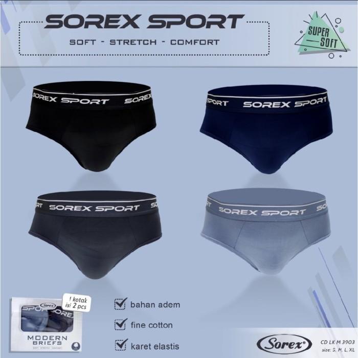 Viol Celana Dalam Pria Sorex 3903 | Sorex Man | Cd Sport Pria S,M,L,Xl