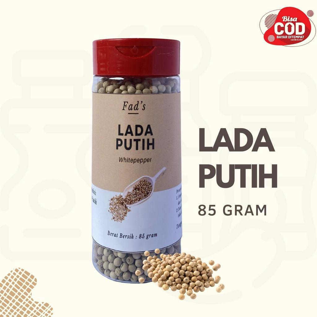 Fad's Bumbu Dapur Bubuk Lada Hitam Bubuk - Lada Putih Bubuk - Lada Hitam Biji - Lada Putih Biji