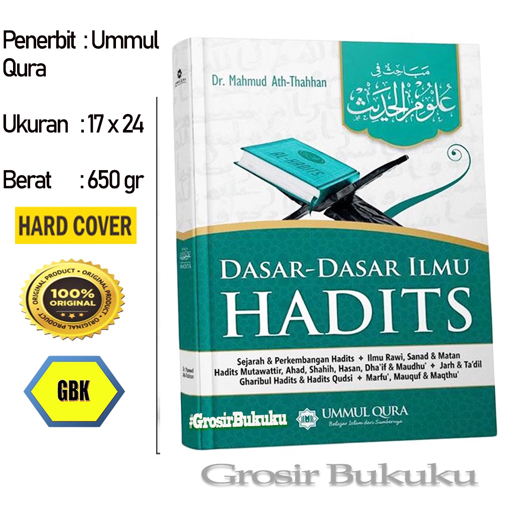 Buku Dasar-Dasar Ilmu Hadits – Ummul Qura