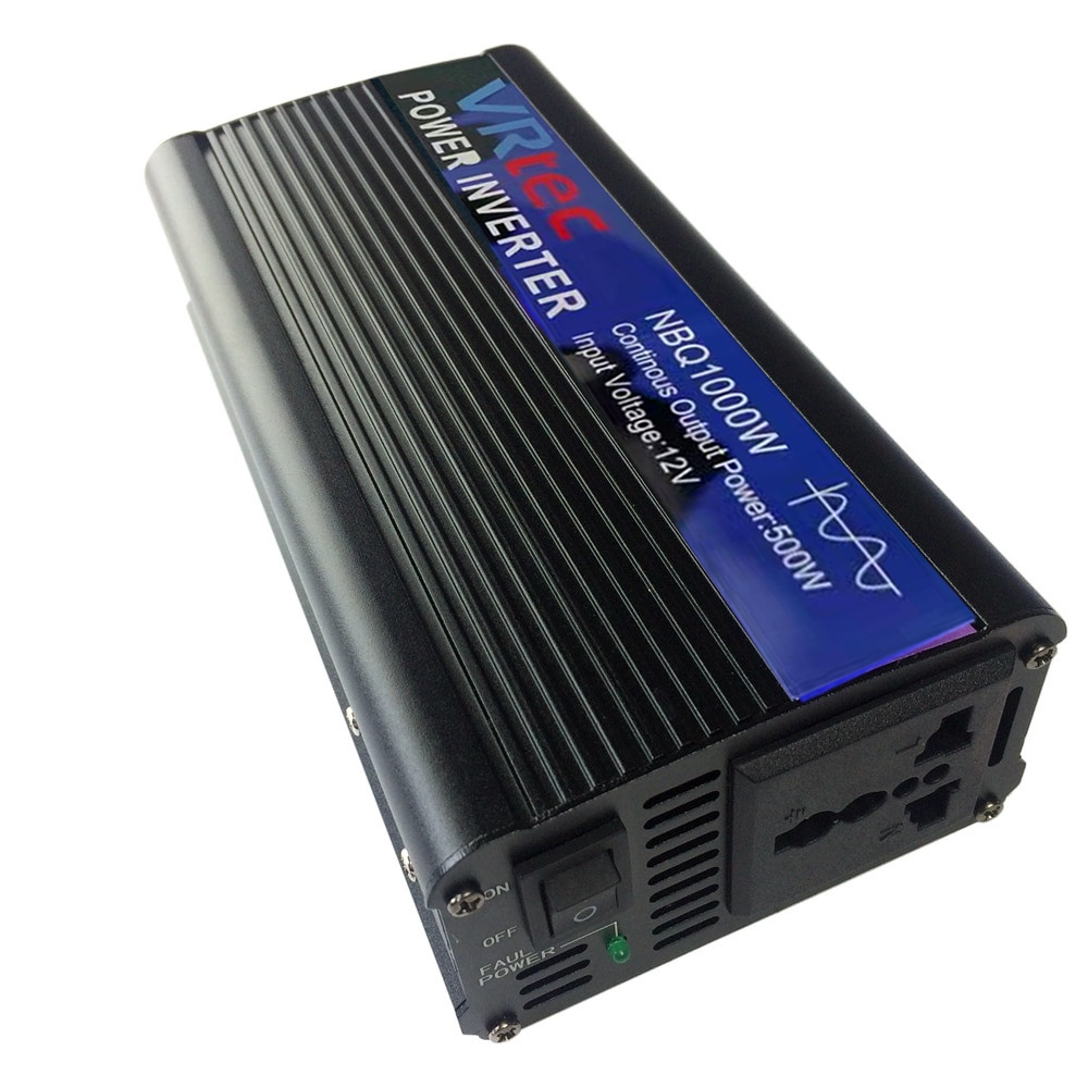 Power Car Inverter PSW 1000W DC 12V to AC220V NBQ1000W