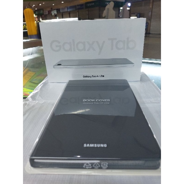 Samsung Tab A7 Lite 3/32 SM-T225 New Garansi Resmi SEIN Samsung Galaxy Tab A7 Lite Layar 8,7 inch Samsung Tab A7 lite 2021-SILVER+BOOK COVER