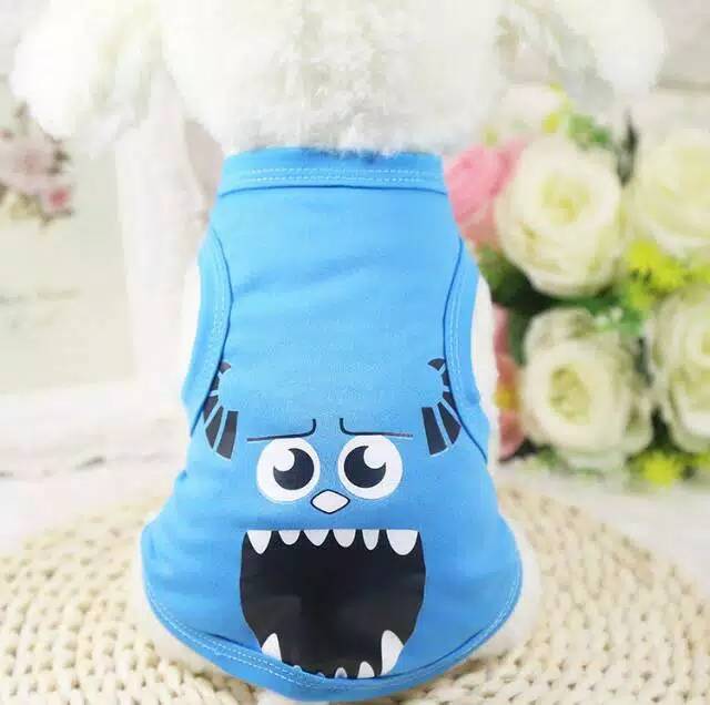 Pet Clothes &quot;CARTOON SERIES&quot; Baju Emoticon Cat Dog