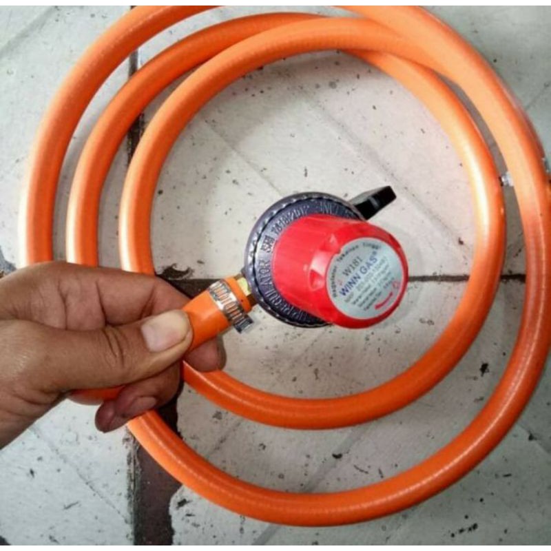 regulator lpg paket selang gas high presure/tekanan tinggi