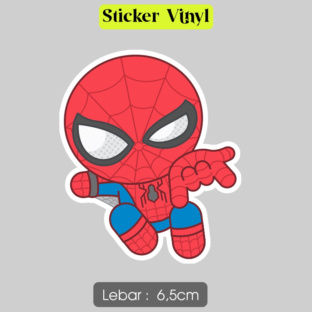 

Stiker Spiderman Peter Parker Jump N Shoot Spidey Sticker Vinyl Satuan Anti Air