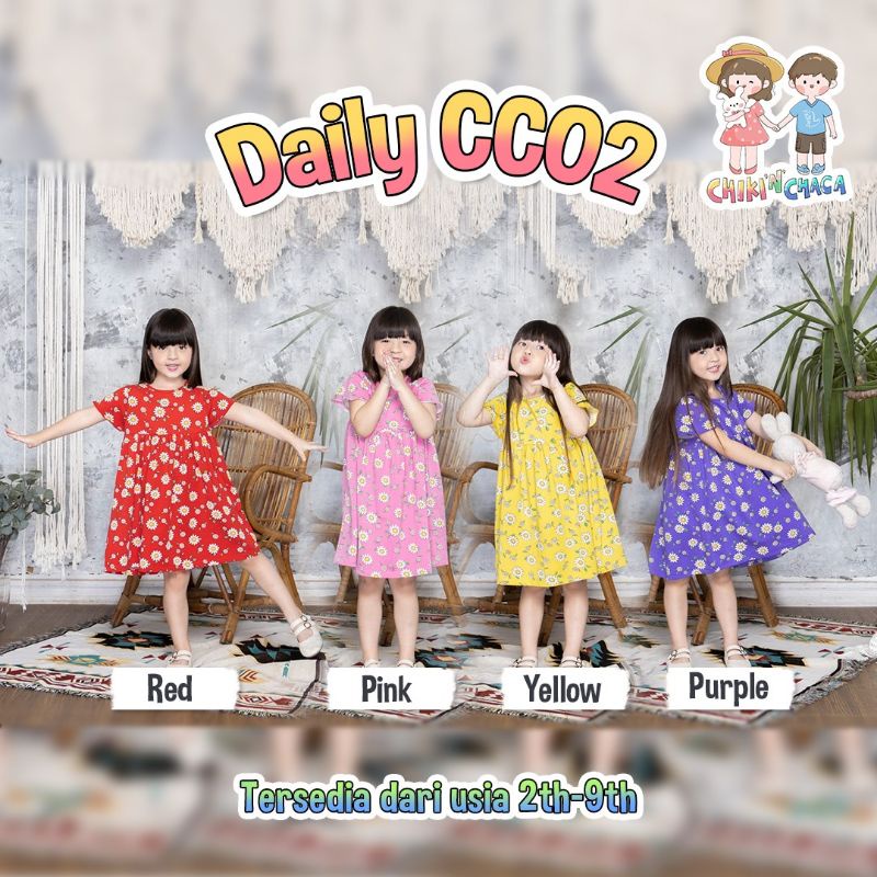 Daster Anak Raggakids for Chici Chaca CC02 / Baju Daily Anak