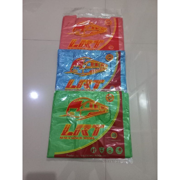 Kantong Plastik Warna Warni Ukuran 15 / 24