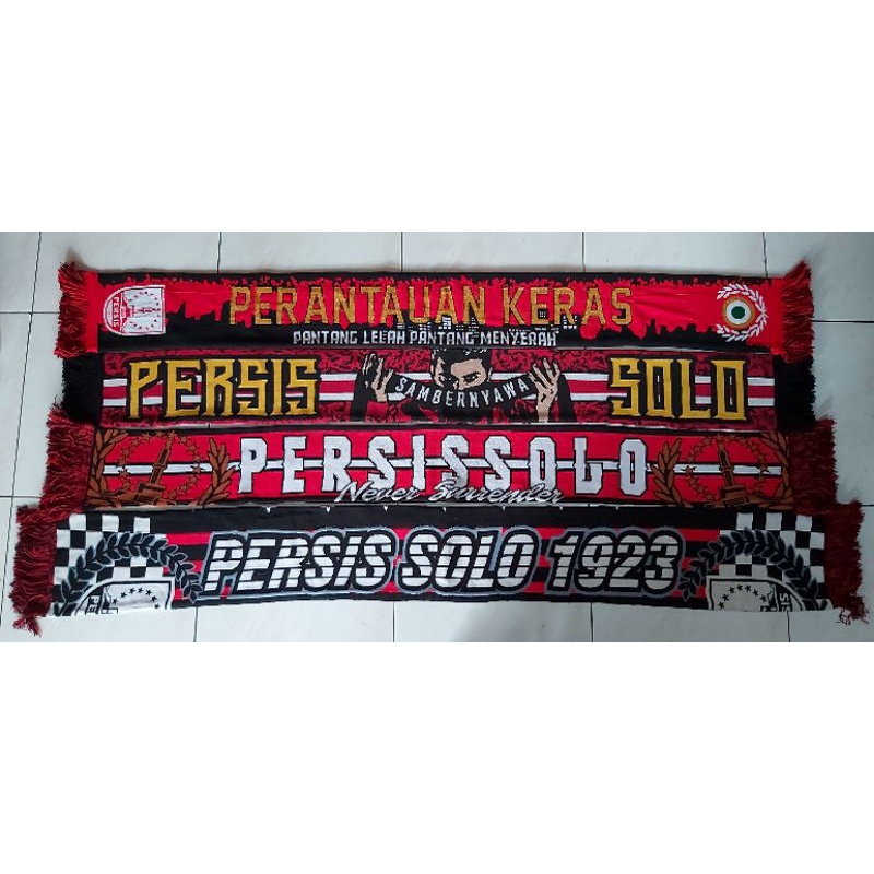 SYAL / SCARF SUPPRTER PERSIS SOLO SAMBERNYAWA 14 GET SPESIAL