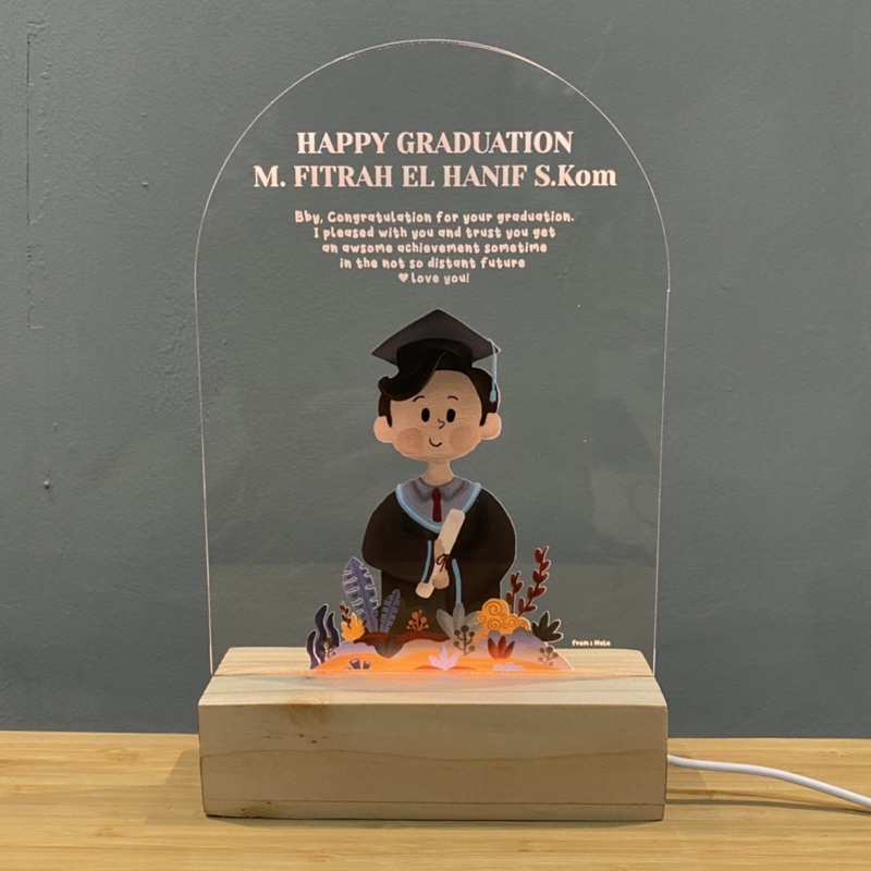 

ACRYLIC CUSTOM - HADIAH UNIK - HIASAN AKRILIK - special gift - estetik