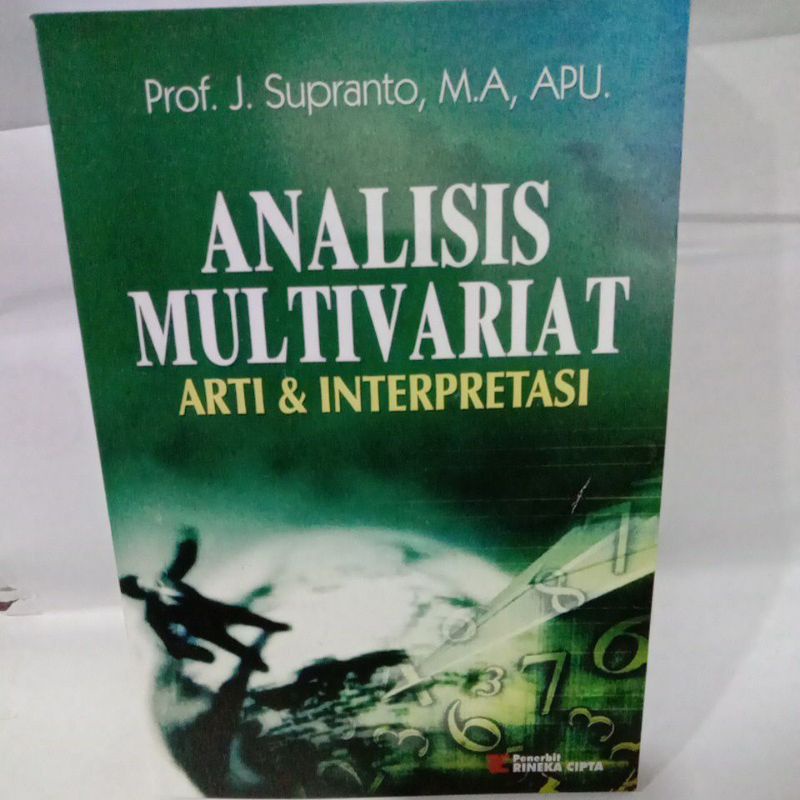 

ANALISIS MULTIVARIAT ARTI & interpretasi By prof. supranto