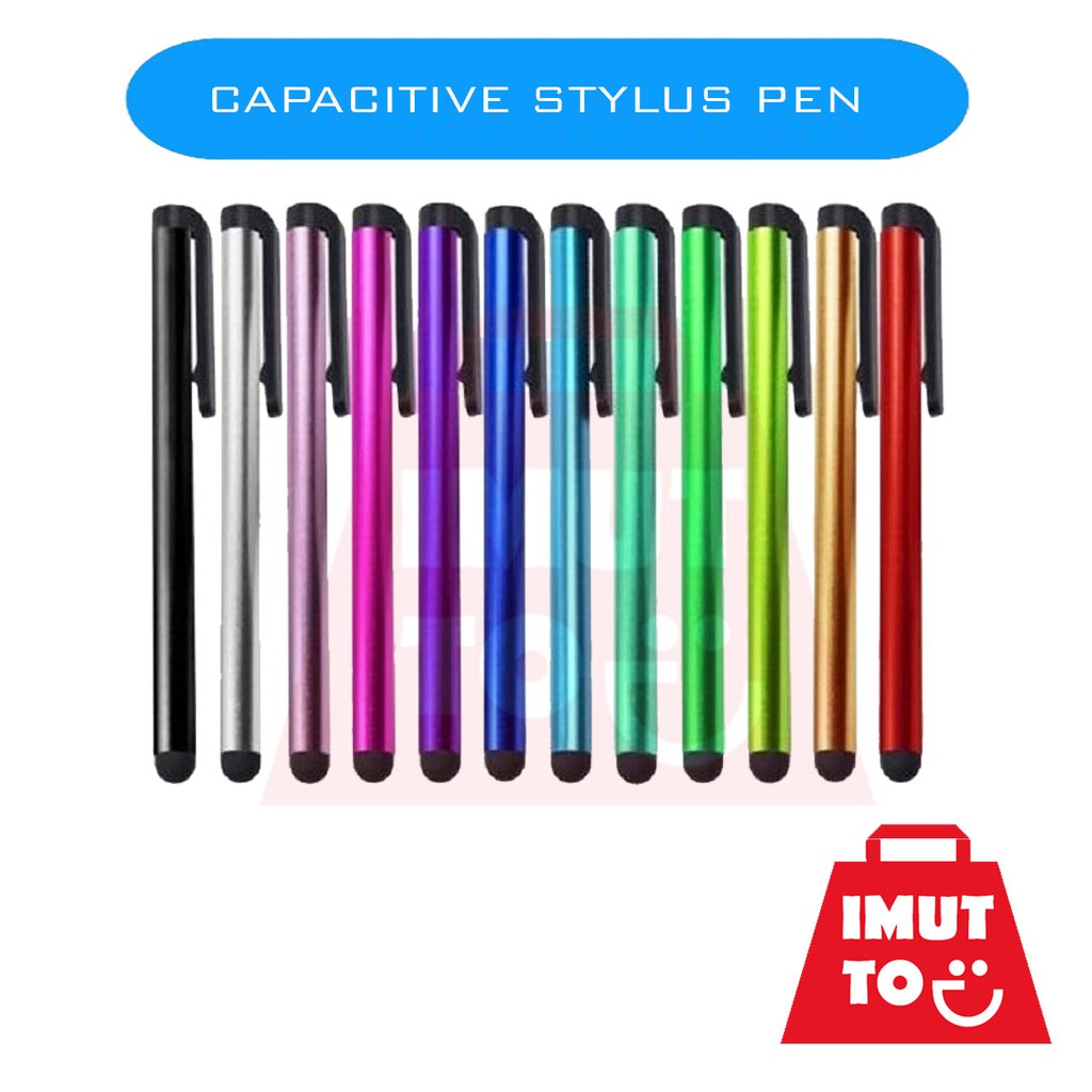 CAPACITIVE STYLUS PEN UNTUK HP TOUCH SCREEN ANDROID IPHONE IPAD TAB