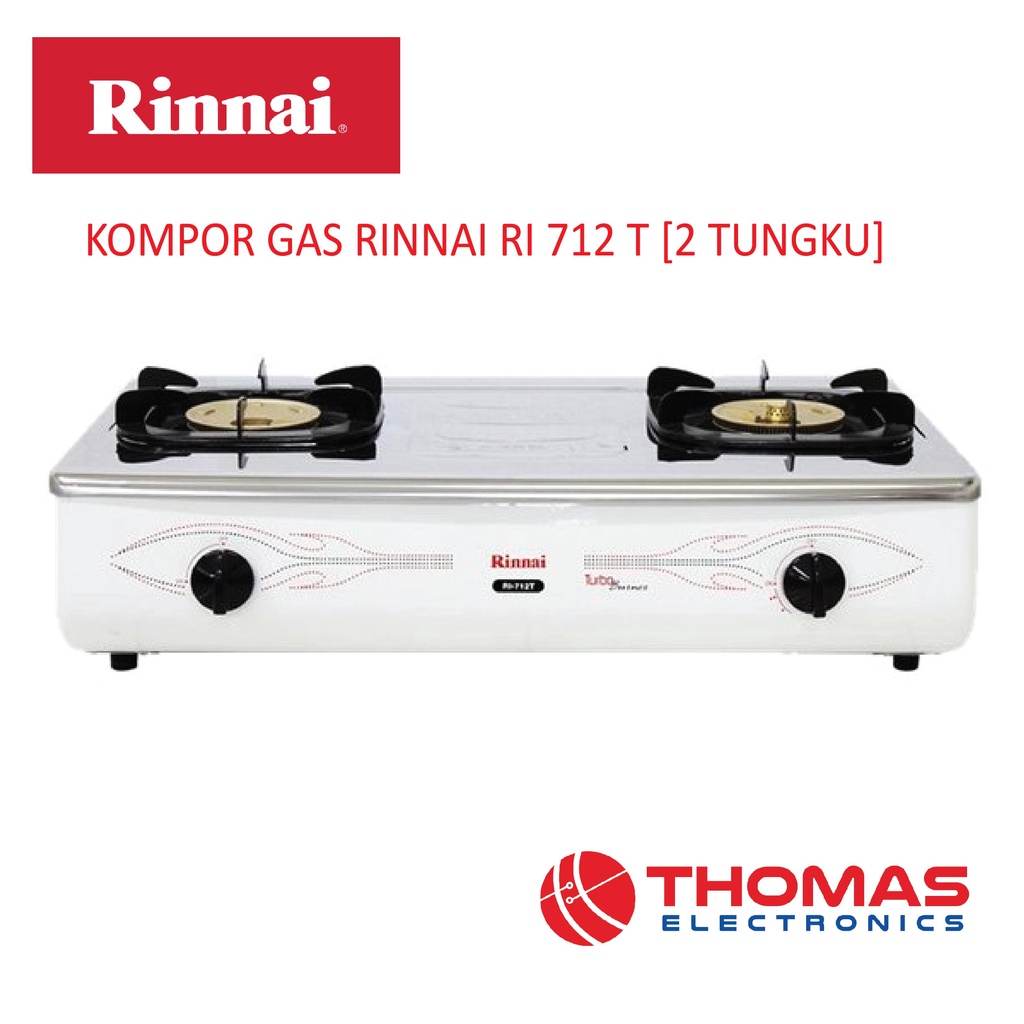 Jual Kompor Gas Rinnai RI 712 T 2 TUNGKU | Shopee Indonesia