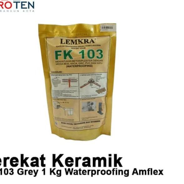 Lemkra Waterproofing Amflex Fk 103 Grey 1kg Shopee Indonesia