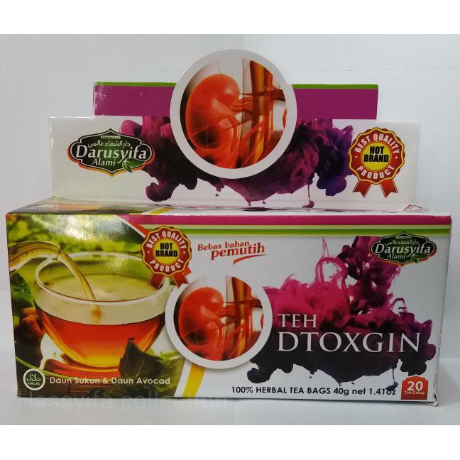 

Sale Teh Herbal Detox Ginjal Darusyifa Alami