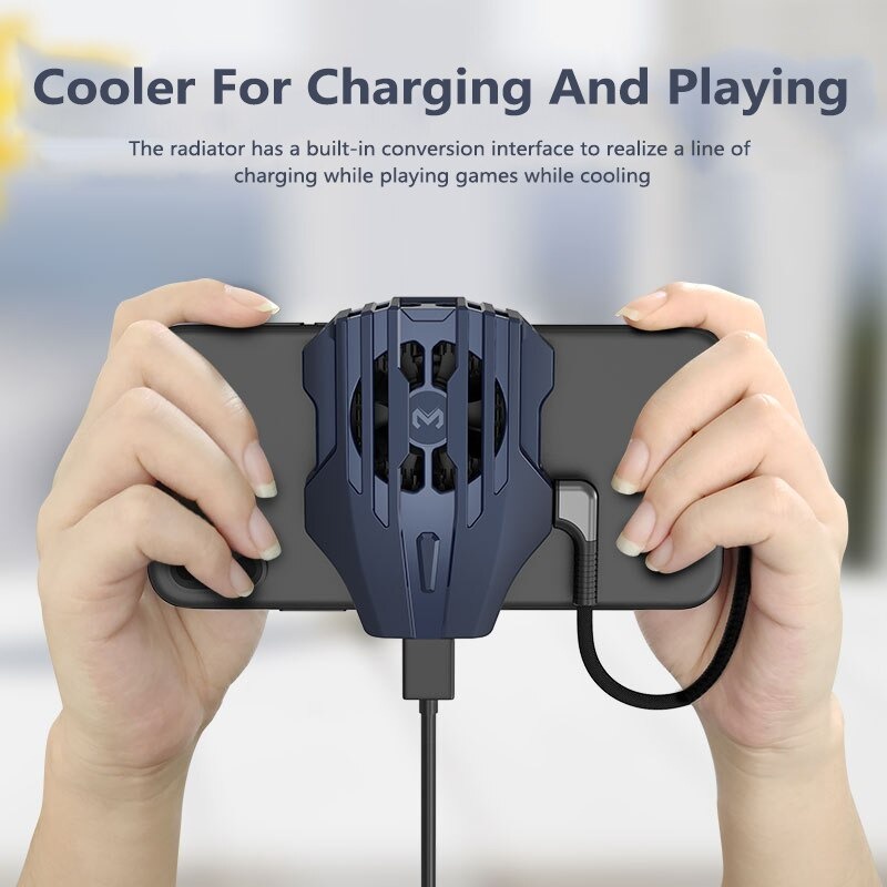 MEMO Smartphone Cooling Fan Kipas Pendingin Radiator Heat Sink USB Type C