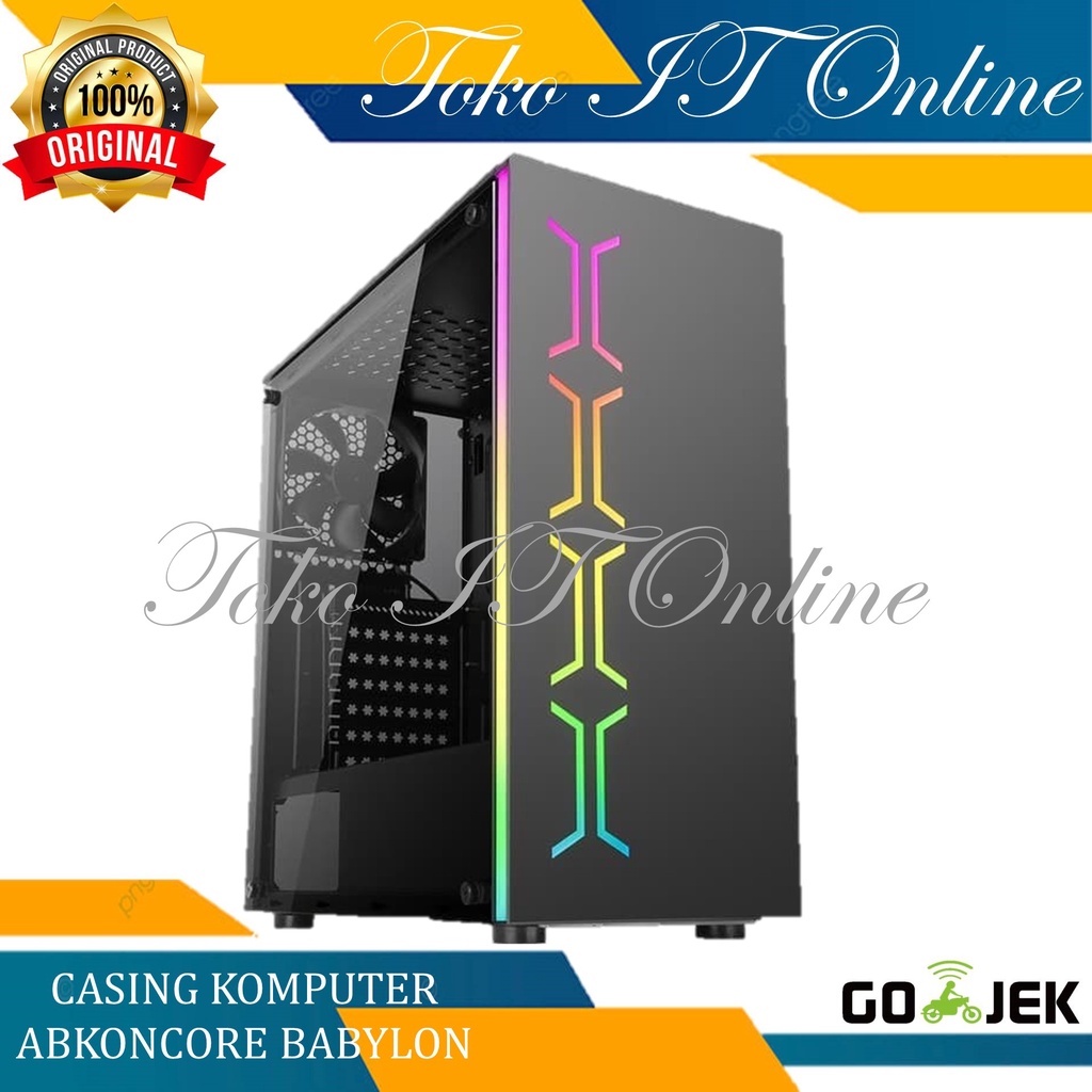 ABKONCORE GAMING CASE BABYLON FREE FAN