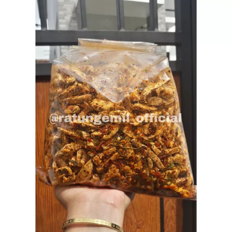 

BASRENG SULTAN PEDAS DAUN JERUK 1KG/ CEMILAN PEDAS