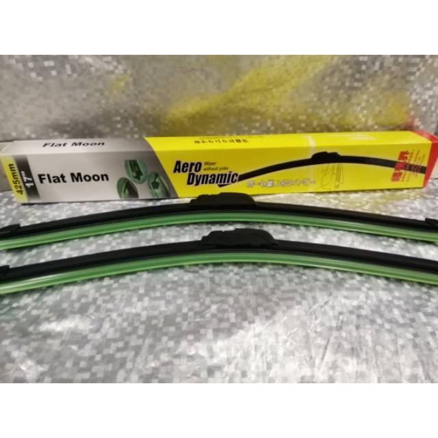 WIPER 17INCH FRAMELESS UNIVERSAL DIJAMIN PNP BERKUALITAS