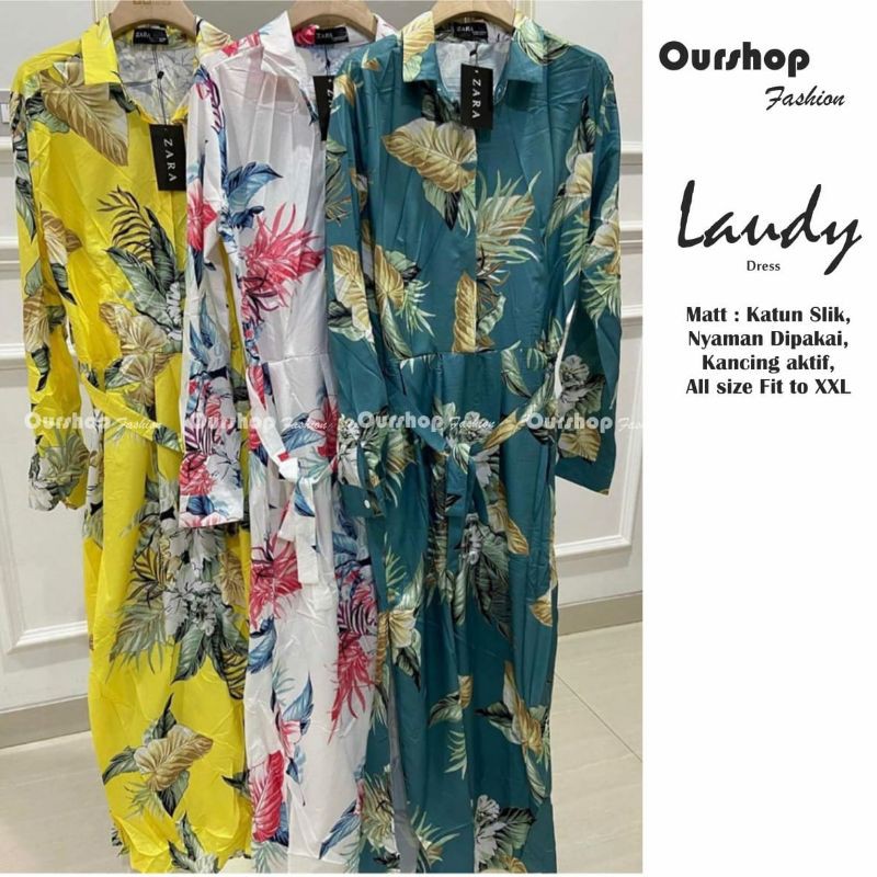 Laudy Dress by Ourshop Fashion