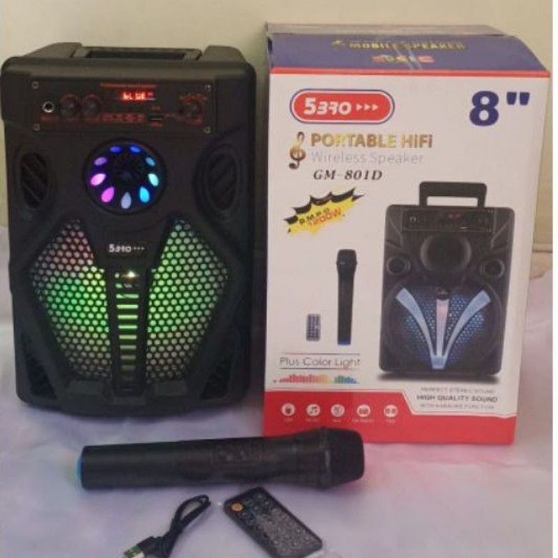 speaker bluetooth Qs-780 2mic wireless bluetooth model koper big bass