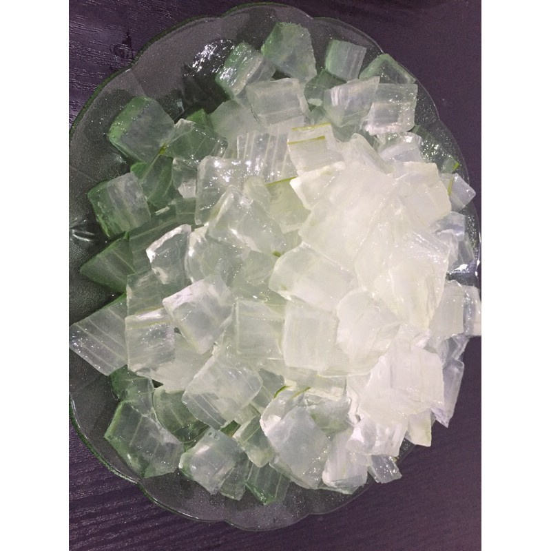 

4 cup SIAP MINUM/PAKAI Lidah Buaya Kupas Aloe Vera Bersih Segar Sehat Tanpa Pengawet Kimia Murah