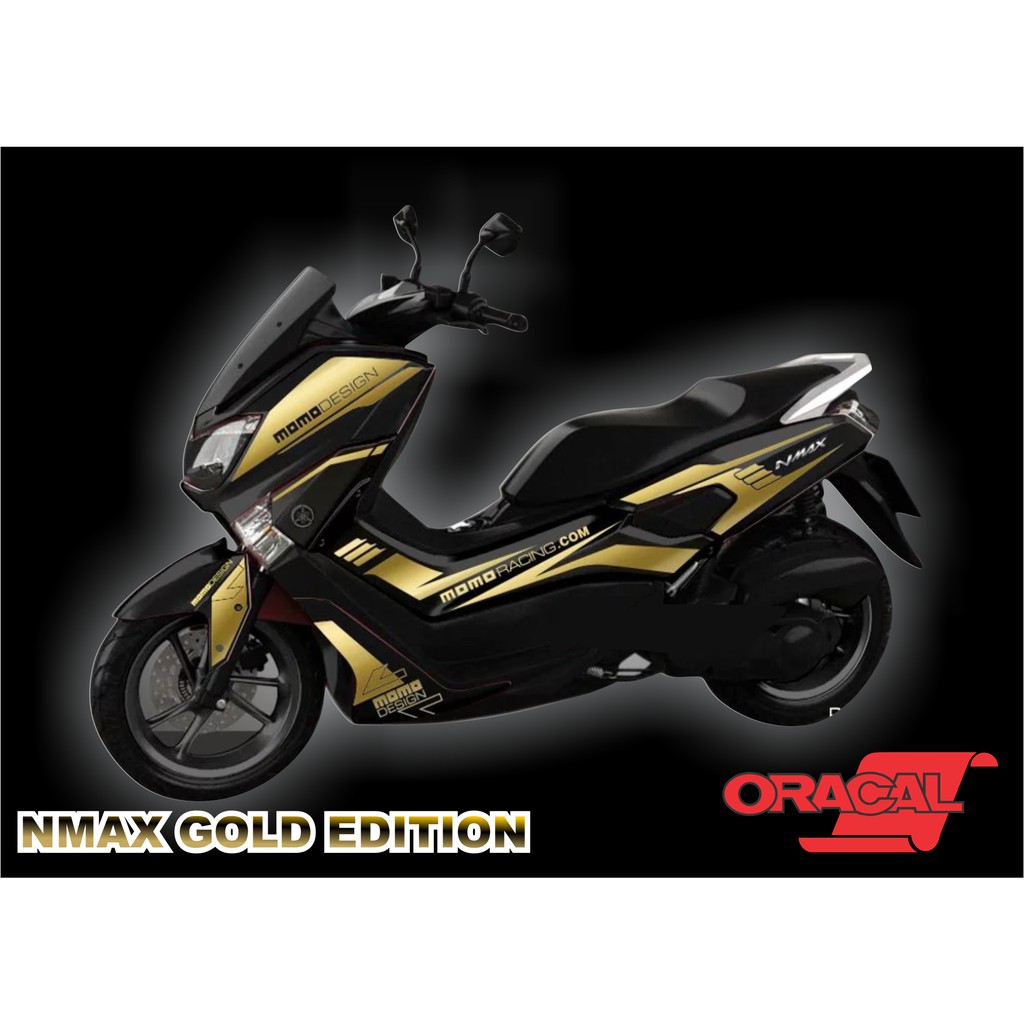 STICKER NMAX GOLD