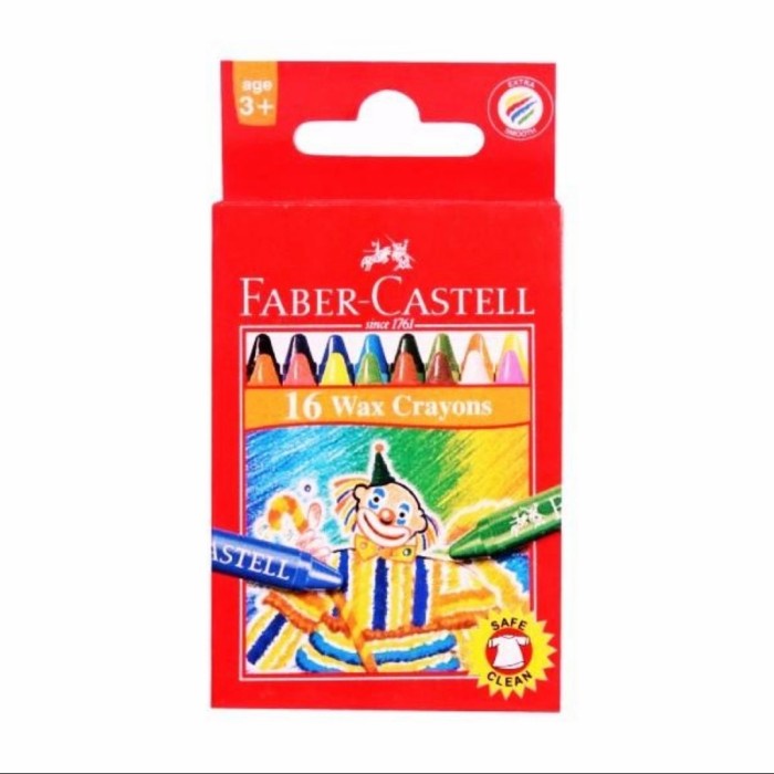 

Diskon Faber Castell Wax Crayon Isi 16 Warna Limited